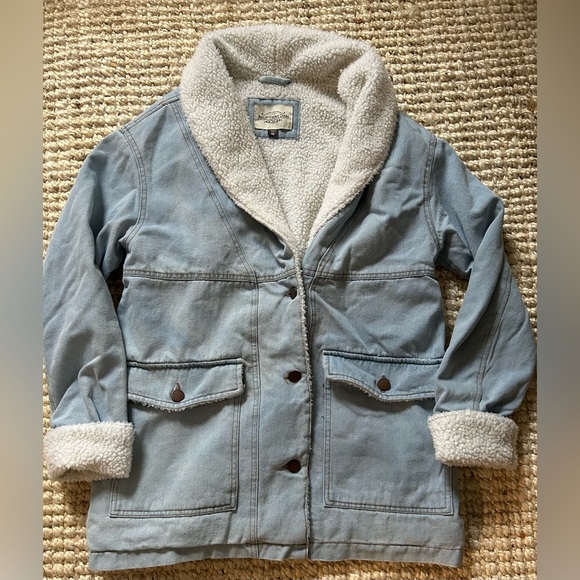 Marshalls Jackets & Coats Ashley Vintage Charm Light Wash Jean Jacket Poshmark